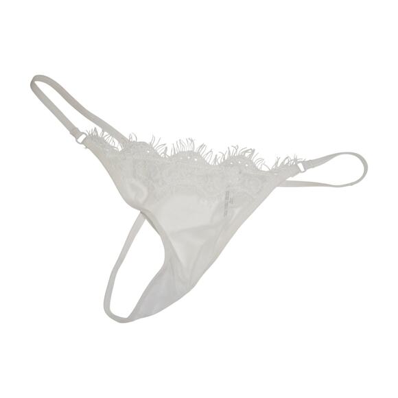 Frederick’s of Hollywood “Stephanie” Sheer Lace Robe & Thong Set - Picture 12 of 16